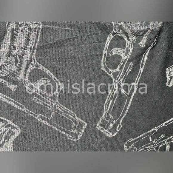 (SOLD) RARE 90s Lip Service Gun Mesh Long Sleeve Rock Sl*t Shirt - Picture 2 of 8